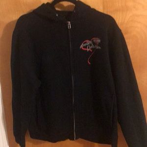 Harley-Davidson Black Women’s Zip Hoodie Size L